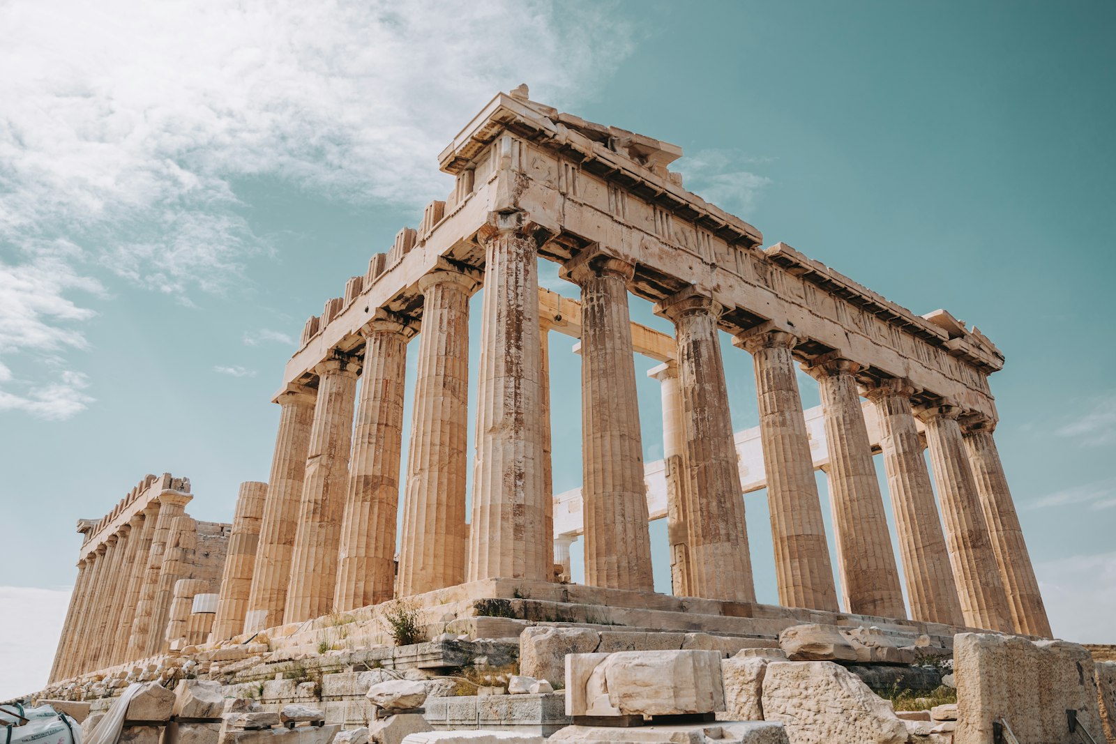 Ο Παρθενώνας στην Ακρόπολη